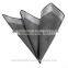 Grey Custom Pocket Square, Manufactoring Hankercheif,