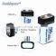 Customized logo 9v battery rechargeable nimh prismatic battery