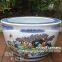 Big chinese famille rose porcelain ceramics plant pots planter