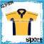 Custom new breathable solid color short sleeve sports cricket jersey 2015