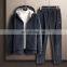 Wholesale Christmas Sale 2-pieces Hooded Men's Extra Large Size Sports and Leisure Sports Jogging Suit Custom Men's Hooded Suit