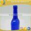 Beautiful 650ml Round Shape Cobalt Blue Glass Wine Bottle