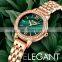 SKMEI 1711 Japan movement quartz  leather ultra thin strap women waterproof watch