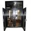 antique openable screen double hinged air tightness casement black aluminum frames and glass windows for apartment