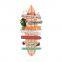 K&B luxury candy design modern Nordic style white wood wall hanging board decoration for home