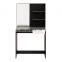 Simple Wooden Dressing Table Designs With 1 Drawers And 3 Partitions