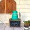 Rustic Wooden party cup holder with marker slot and Erasable Chalkboard