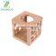 Lamp Candle Holder  Made of Bamboo Homex BSCI with Two Ceramic Bowls