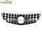 ABS Front Grille for Mercedes Benz E Class W207 C207 2014-2016 GT R Style Front Hood Grill