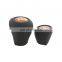 AUSO Accessories Parts Black Gray Wooden Car Manual Gear Shift Knob For Toyota Land Cruiser LC70 Pickup