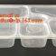 6 compartment plastic food storage Microwave Freezer Safe Plastic Disposable lunch box,Fast food container disposable ta