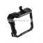 2 Pcs Mirror Rain Visor Smoke Guard aluminum Side Mirror Rain Eyebrow for Jeep Wrangler JK JL 4x4 accessory maiker manufacturer