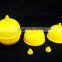 Valve used yellow plastic jection molding float ball