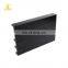 Black Powder Coating Aluminum CNC Milling Parts Custom For Industry ZHONGLIAN
