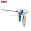 SNS XAR Series cleaning hand tool interchangeable nozzle plastic compressed pneumatic air duster blow gun with trigger handle