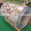 RAL9010 color prepainted galvalume steel coil brick pattern ppgi color coated galvanized steel coils