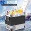 Factory Low noise quiet Dual Zone dual open car freezer 12/24v dc dual use 95L 100 Quart energy saving car fridge refrigerator