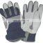 Straight Thumb Unlined Golden Cow Grain Working Leather Gloves