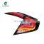 Landnovo body parts car assembly taillight led lamp replacement For Honda Civic Star Style 16-21 led tail light