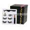 2021 Hot selling Wholesale Fake Strip Eyelashes Natural False Faux Mink 3d Eyelash