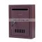 Mail Box with Lock Cheap and Thick Material Hanging Type Metal Customize Technology Steel Key Wall Stainless Logo Style Time RAL