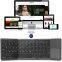 Foldable Wireless 5.0 BT Keyboard With Touchpad Rechargeable Portable Keyboards For Smartphone Android IOS Mac Windows