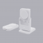 Desktop triple wireless charger is suitable for Apple mobile phone headphone watch removable mobile power supply 5000mAh