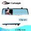 Rearview mirror Universal clip on Car DVR with 2-way Video put +1080P