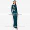 Muslim dress with high quality islamic fashion abaya babai women prom dress D244