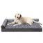Meow Love Fall/Winter Pet Mat Soft Removable Washable Rose Velvet Nest for Cats & Big Dogs Anti-Bite Dog Bed with Foam Cushion