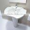 BP-3680 Modern Bathroom Design, Modern Quality Basin Pedestal, Bathroom Ceramic Hand Wash Sink Bash Bowl