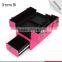 Guangzhou factory wholesale makeup case Nail polish cosmetic case with drawer