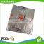 Printed burger sandwich wrap laminate food grade aluminum foil paper