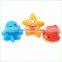 Plastic Marine Animals Bath Toys for Baby Squeezing Toys for Infants