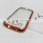 Electroplating Bumper Soft Clear TPU Back Cover Ultra Thin Cell Phone Cases for Samsung S3 S4 S5 S6