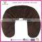 Brown color Soft plush physiotherapy neck heat pack / neck wrap