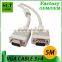 SLT 5M Hot sale VGA Cable Male to Male 15pin 3+4 for computer monitor projector