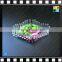 Hot Sale Clear Acrylic Square Serving Wedding Trays for Candy/fruits