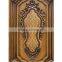 Special carving composite european style entry doors wood door