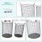 Clothing Storage Metal basket,Storage Bench With Wicker Baskets                        
                                                Quality Choice