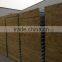 cheap rock wool sandwich panel for roof/wall galvanized coated can use longlife roof manufacturing top quality