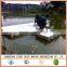 Marina plastic modular floating pontoon