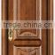 red sandalwood color cheap steel wooden interior door
