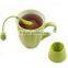 Lexury Tea Strainer Silicone Reusable Tea Bag Infuser Strainer 4 PCS