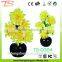LED fiber optic flowers lamp /ArtIficial gift flashing flowers pot