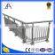 High Style Modestly Priced Silver Anodized Aluminum Folding Handrail