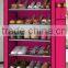 Hot sale livingroom corner beautiful glass shoe cabinet