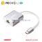 Adson Factory Supply Brand Silver TYPE C USB 3.0 to HDMI1.4b adapter