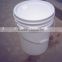 Hot-sale Printing round plastic buckets container with lids and handle