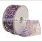Christmas Ribbon Snowflake Wired Sheer Glitter Ribbon, 2-1/2-Inch by 50-Yard Spool, White/Silver